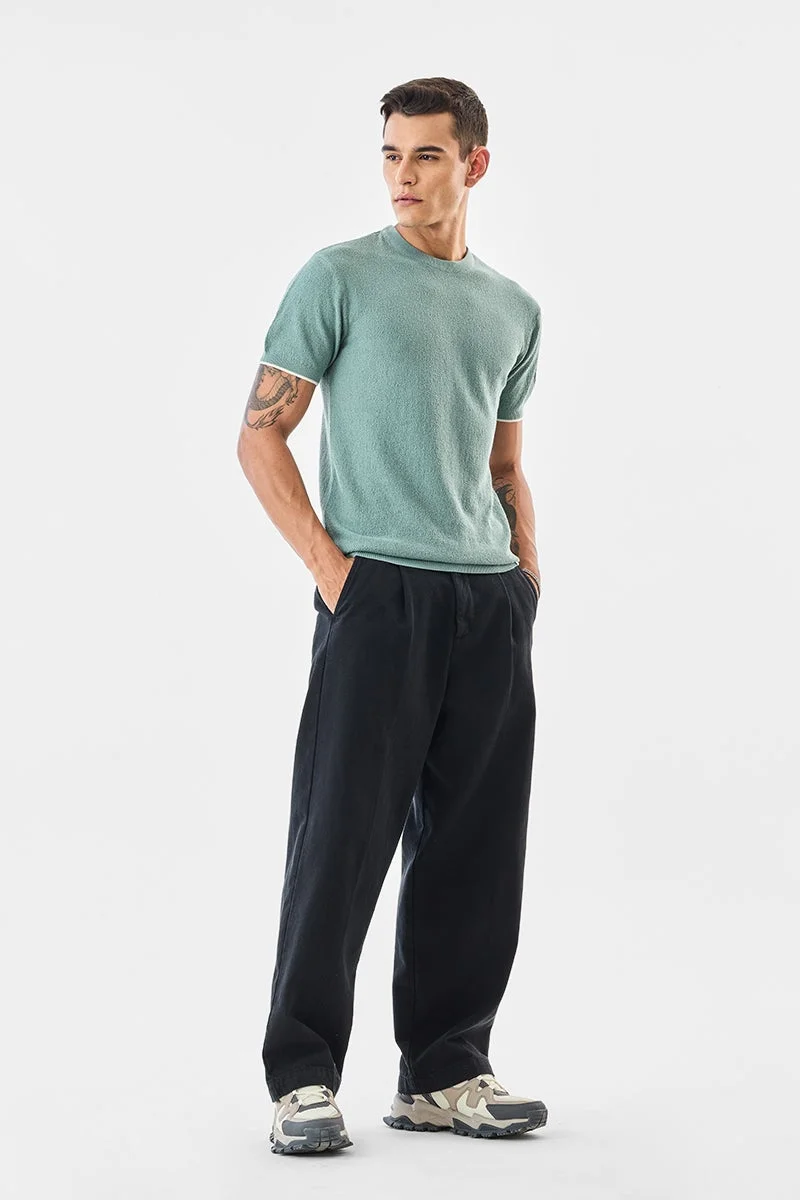 سنيتش تيشيرت قطن % بقصة عادية من كور لاب